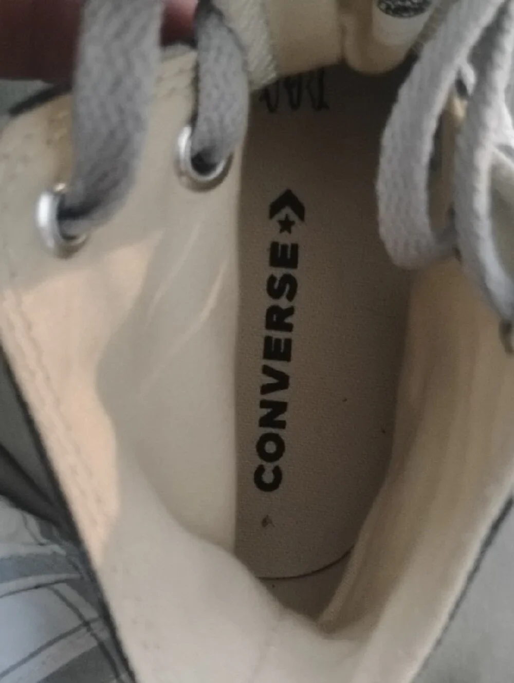 Converse Kids High Top Sneakers in Gray Blue Camo